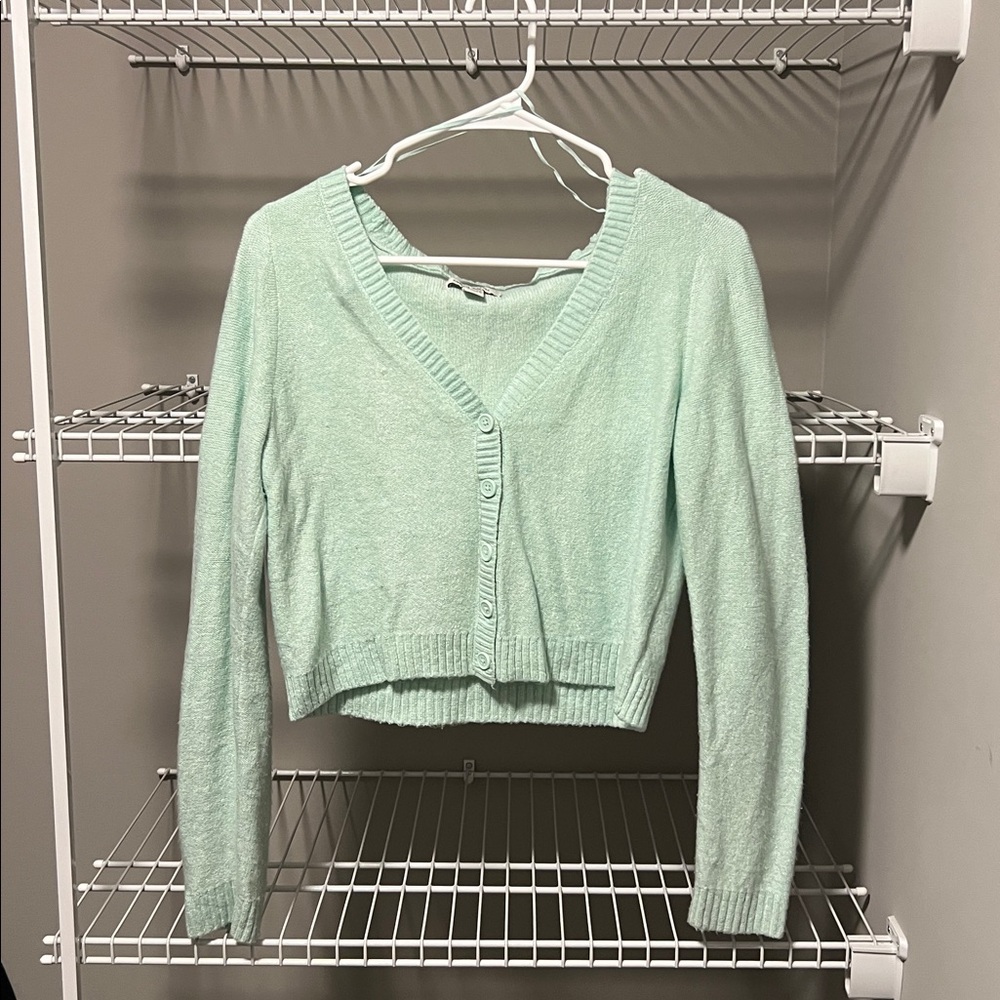 NWOT * American Eagle Outfitters Light Green Sweater Size XS